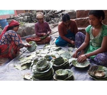 घट्दै परम्परागत दुना, टपरीको प्रयोग